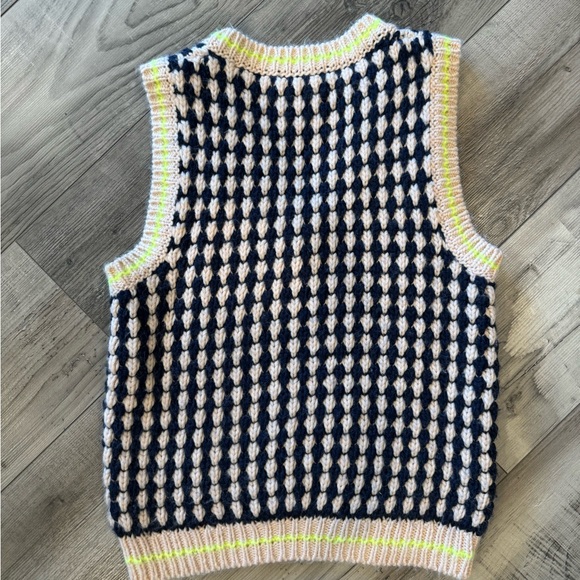Free People Dr Bloom Chachacha Sweater Vest small - Picture 4 of 6